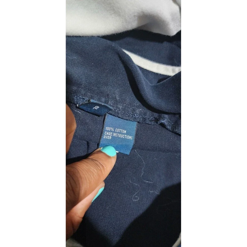 Vtg Polo Golf  Ralph Lauren Shorts Mens 38 Blue Linen Chino Pleated Preppy Solid